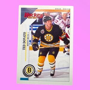 1993-94 Panini Hockey Ted Donato Boston Bruins #8 Sticker
